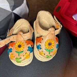 Colorful Floral Kids Sandals